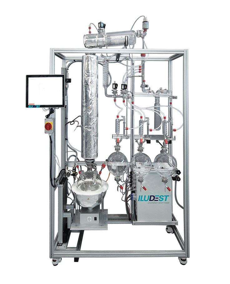Hệ Thống Chưng Cất Phòng Thí Nghiệm ILUDEST® Batch Distiller with SULZER packing