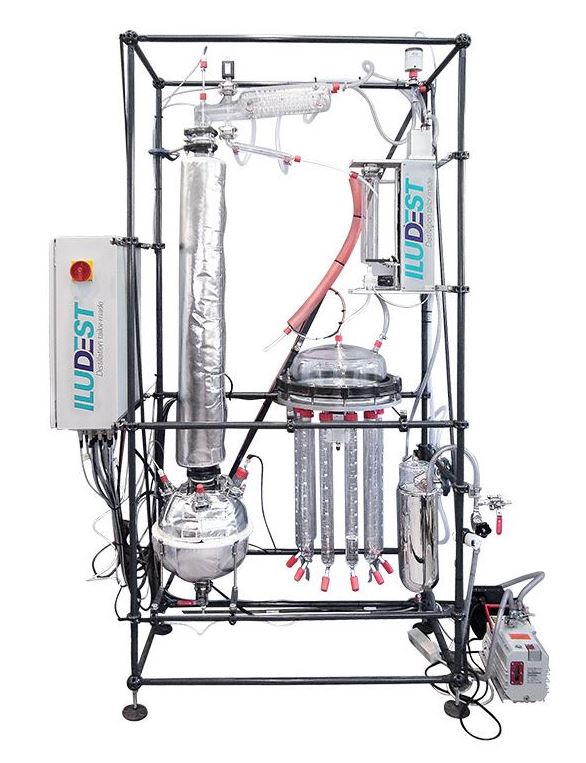 Hệ Thống Chưng Cất Phòng Thí Nghiệm ILUDEST® Distillation Unit DN50/6 ltr, with SULZER packing