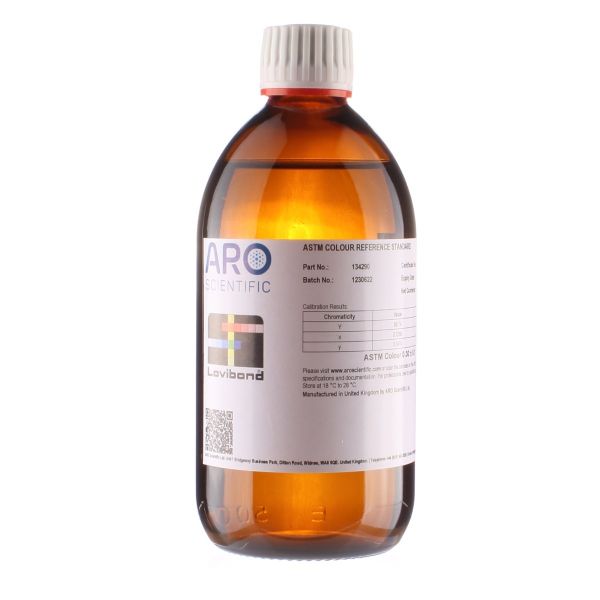 Chuẩn Tham Chiếu Màu Sắc AOCS-Tintometer Màu 3.0R 28Y (5¼”), ISO 9001, 500 mL