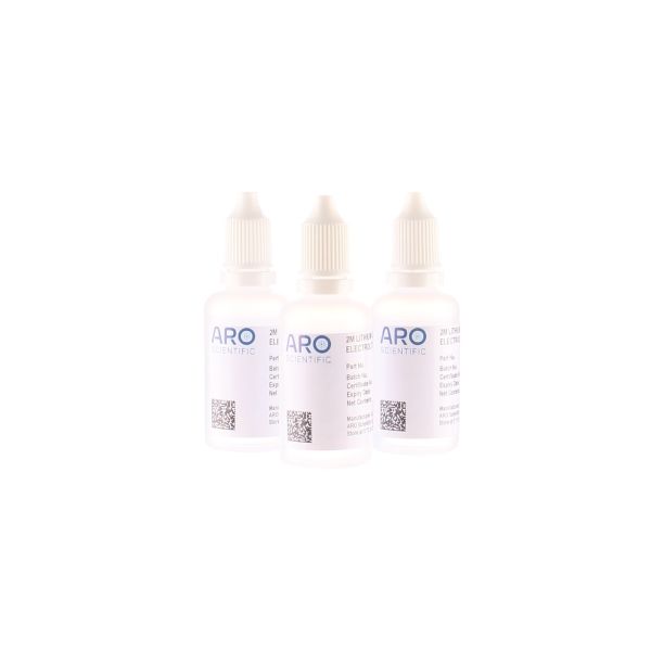 Dung Dịch Điện Ly Lithi Clorua 2M, Dung Dịch Nạp Điện Cực 3 x 30 mL