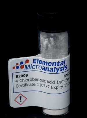 Chất Chuẩn Axit 4-Chlorobenzoic 1 g