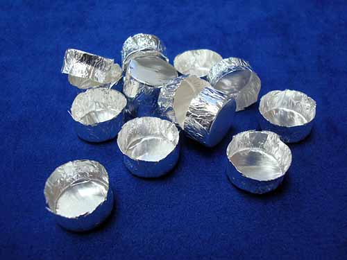 Đĩa Cân Bạc Dạng Ép 7.5 x 15 mm – Gói 100 Cái