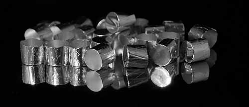 Đĩa Cân Thiếc Dạng Ép Siêu Mỏng 6.5 x 8 mm – Gói 100 Cái